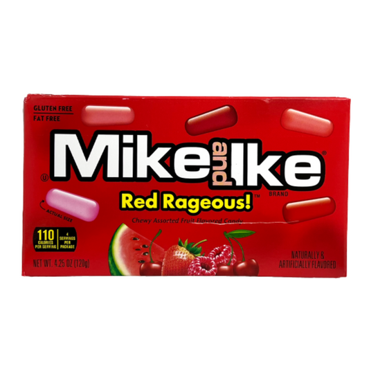 Mike and Ike Red Rageous (12x120g)