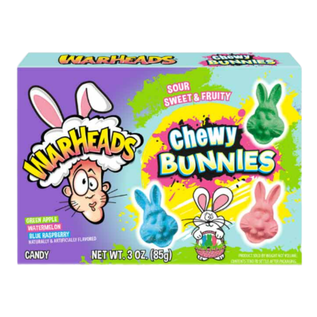 Warheads Chewy Bunnies Theater Box (12x85g)