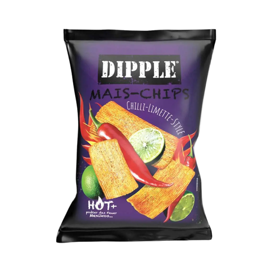 Dipple Mais-Chips Chilli Limette (26x90g)