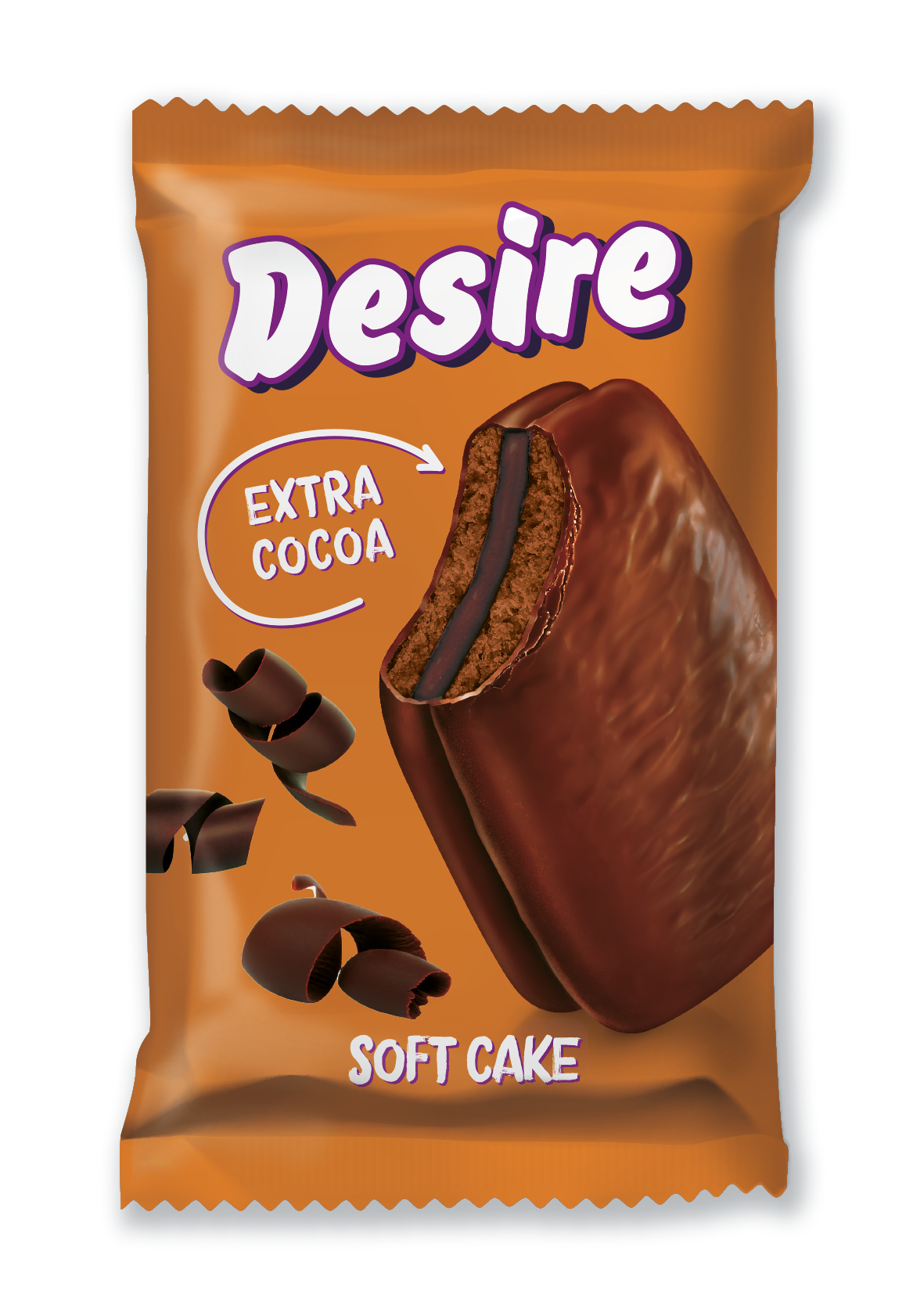 Soft Cake "Desire" Extra Cocoa (24x50g)