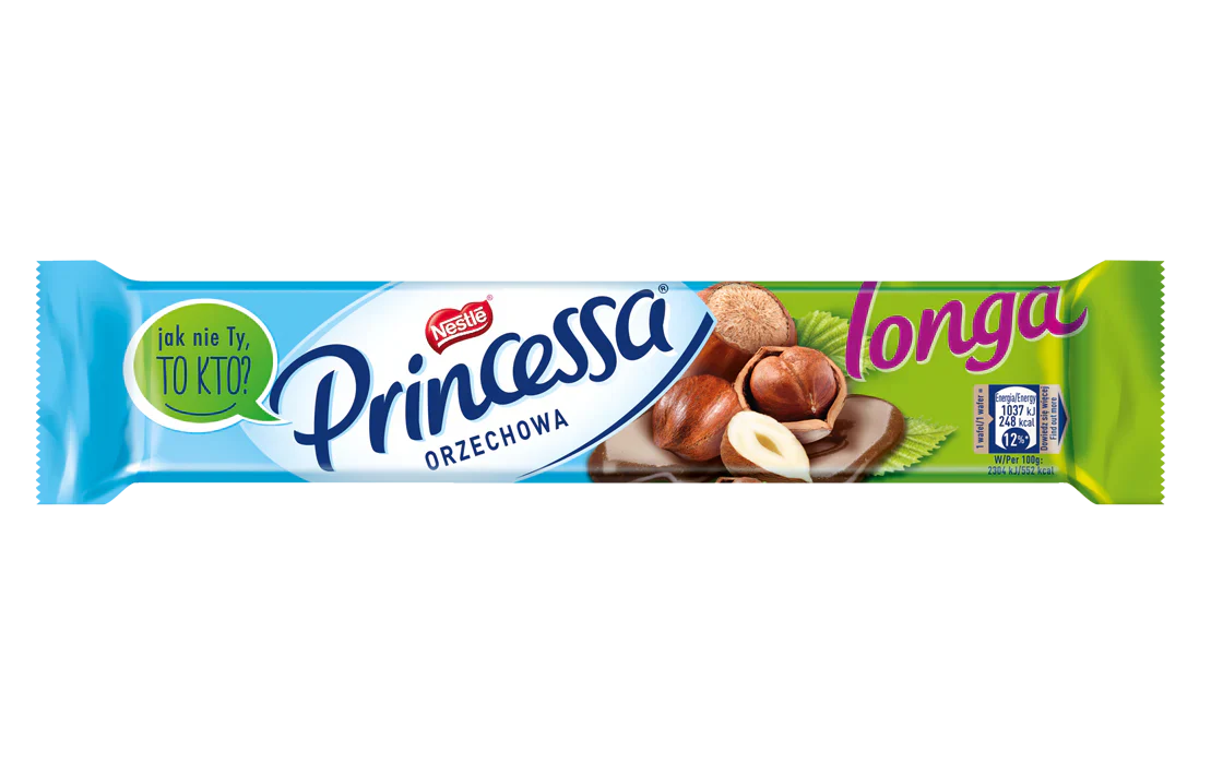 Princessa Longa Hazelnut (30x40g)