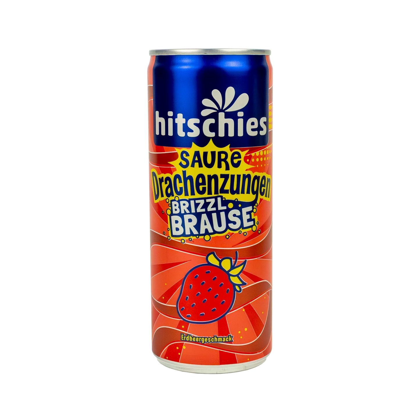 Hitschies Saure Drachenzungen brizzl Brause Erdbeer (24x250ml)