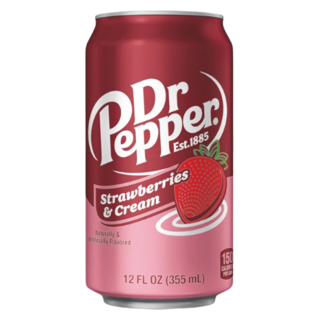 Dr. Pepper Strawberries & Cream (12x355ml)