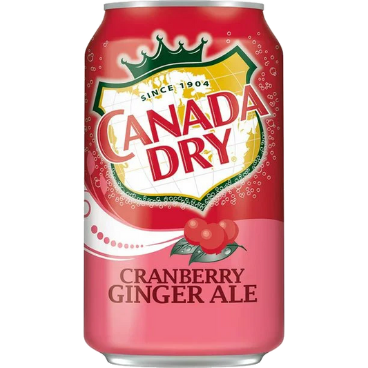 Canada Dry Cranberry Ginger Ale (12x355ml)