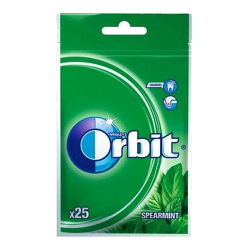Orbit Spearmint Bag (22x29g)