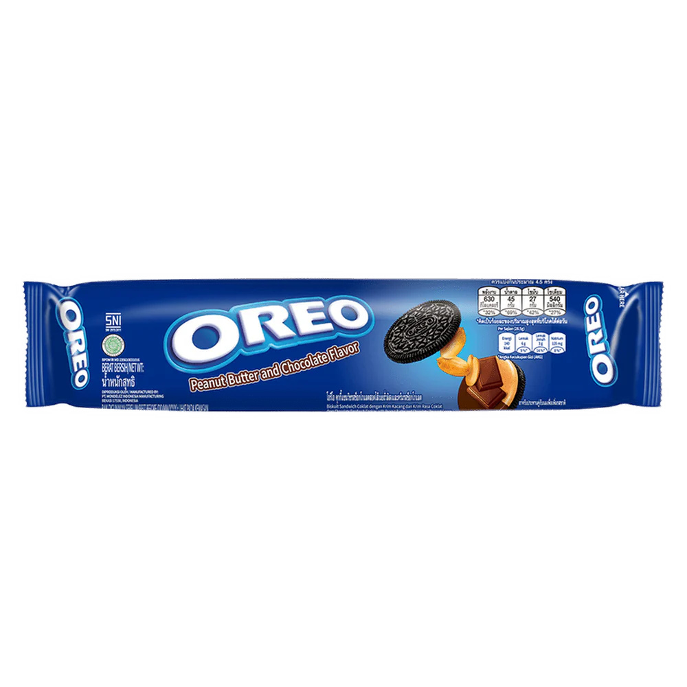Oreo Biscuit Sandwich Peanut Butter & Chocolate (24x110,4g)