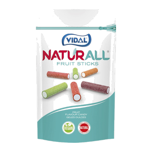 Vidal Naturall Fruit Sticks (10x180g)