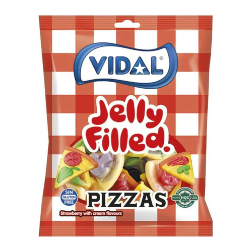 Vidal HALAL Jelly Filled Pizzas (14x90g)